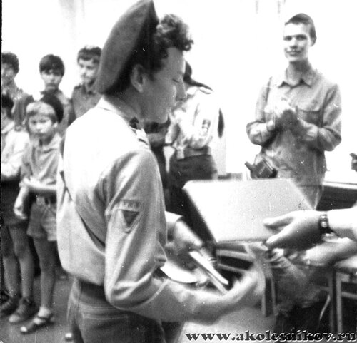 1986 Вручаются дипломы